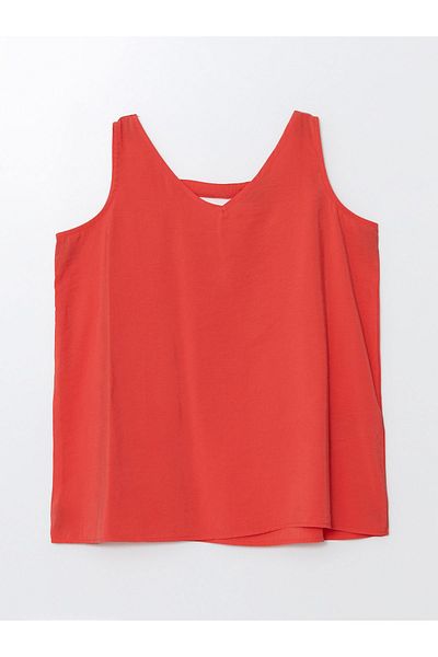 LC Waikiki Damenbluse mit V-Ausschnitt