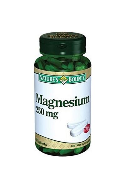 Nature's Bounty Natures Bounty Magnesium - 250 ملجم 60 قرصًا