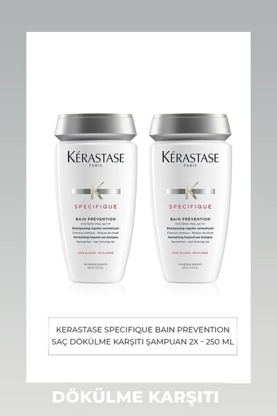 Kerastase Specifique Bain Prevention Saç Dökülme Karşıtı Şampuan 2x250 ml