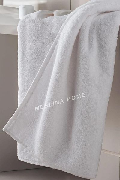 Meslina Home Premium White Bath Towel - 70x140 Cm, 1 Piece