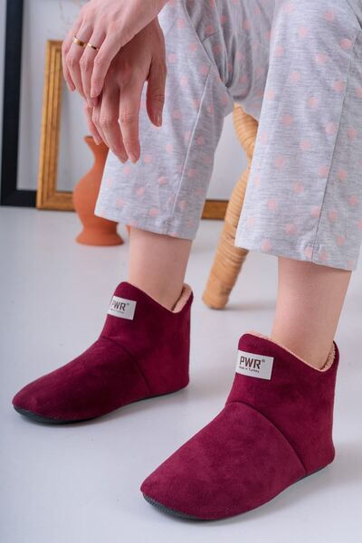 Slipcat Unisex Home Παπούτσια με Μάλλινα Εσωτερικά Home Boots Home Shoes