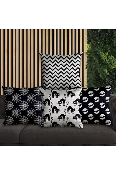 EJOYA Set de 4 perne și perne liniare - 45 cm 113792