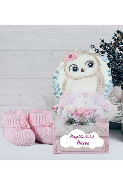 EJOYA Kişiye Özel Hoşgeldin Bebek Aranjman Hediye Seti 93861