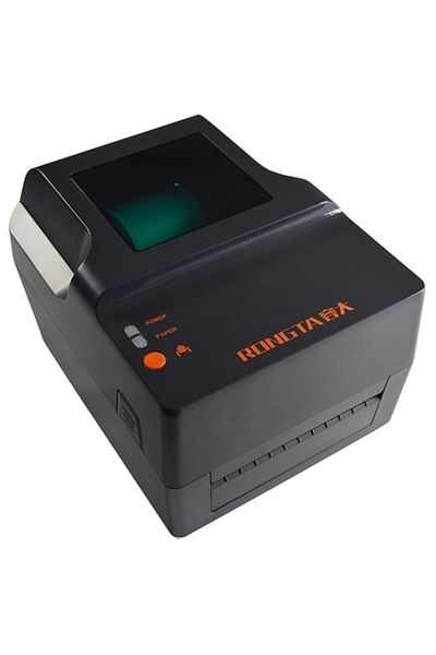 RONGTA 203Dpi Rp400 Thermal Printer - 127Mm/S USB Parallel Ethernet Barcode 25/104mm