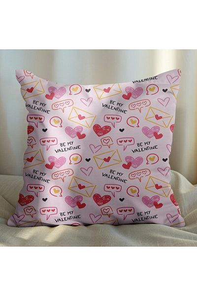 EJOYA 4-piece Heart Design Pillow and Throw Pillow Set - 45cm 113781