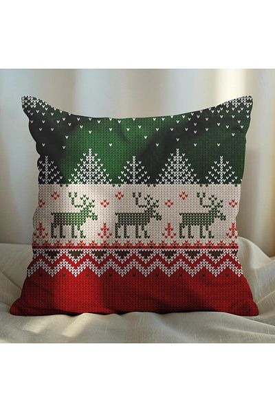 EJOYA New Year's Special Designed 2-Piece Pillow and Throw Pillow Cover 45cm 113611