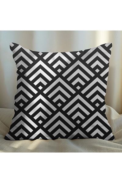 EJOYA Set de perne liniare din 4 piese - interior și husă de pernă 45 cm 113856