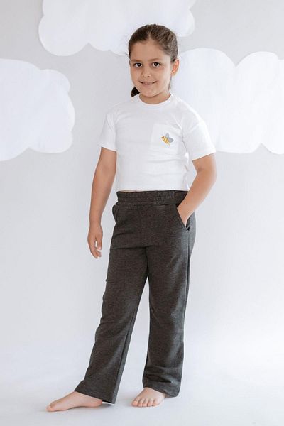 C&City Girl's Spanish Leg Sweatpants 761 Anthracite