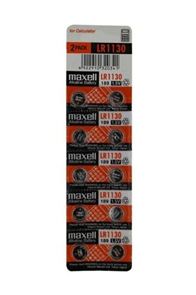 Maxell 189 Lr1130 Alkalin Pil 10'lu