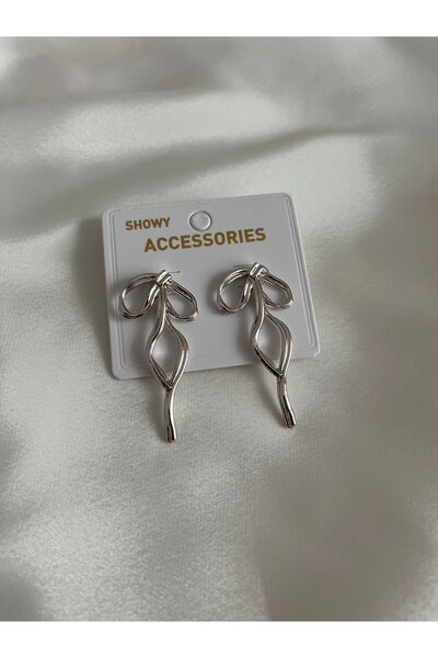 Alexis Carrel Kadın Trend Fiyonk Küpe 5CM