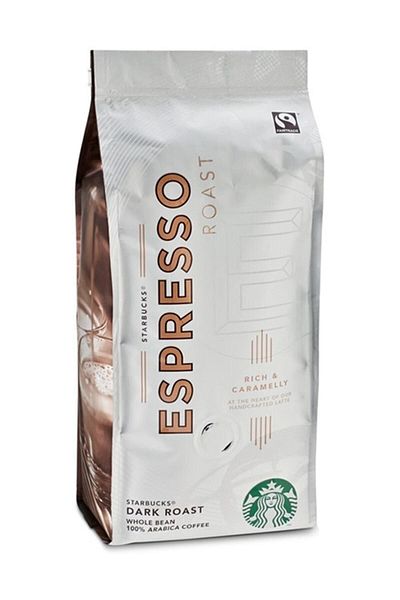 Starbucks قهوة اسبريسو دارك روست المفلترة 250 جرام مطحونة للضغط الفرنسي
