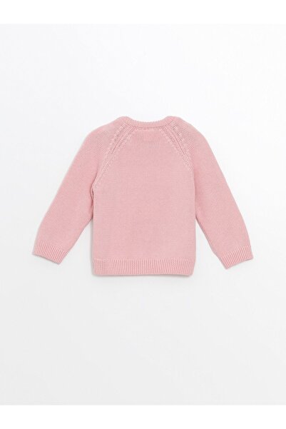 LC Waikiki Mintás kislány kardigán és melegítőnadrág - nyakú, hosszú ujjú, 2 részes szett