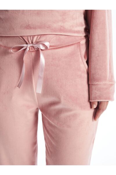 LC Waikiki Βελούδινο γυναικείο Jogger Sweatpants - LCW Ελαστική μέση