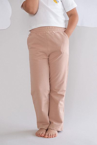 C&City Girl's Flare Leg Sweatpants 761 Milk Brown