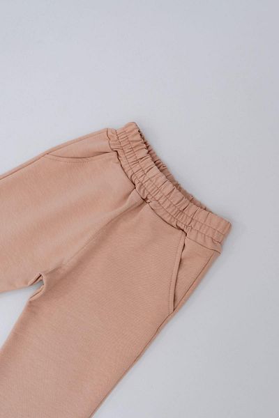 C&City Girl's Flare Leg Sweatpants 761 Milk Brown