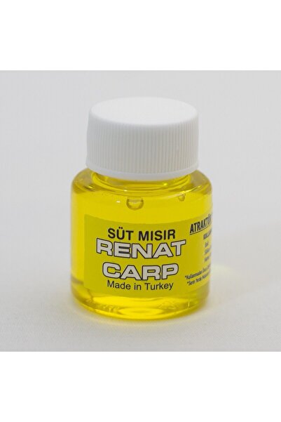 Renat CARP Süt Mısır Kokulu Sazan Atraktör 50 Ml Yem Katkısı