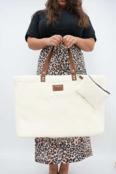 mordesign Teddy Bag - XL Large Size Women's Bag, Baby Care Bag, Wallet Gift, Morteddy Series