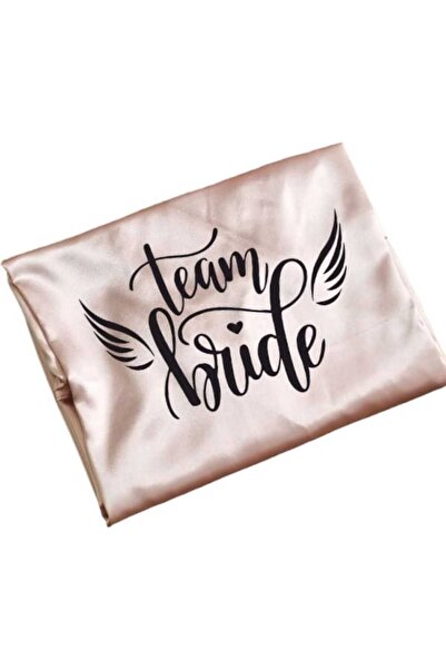 Lasilla Rochie de domnișoară de onoare 1 bucată cu imprimeu Team Bride