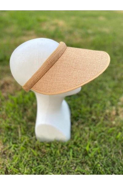 Sunlight Gift Унисекс UV защитна шапка с козирка, тенис шапка, бежово/кафе