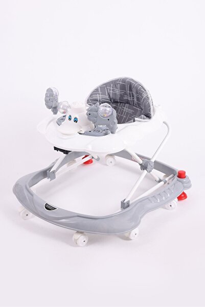 Jusso Vak Vak Stoperli Müzikli Yürüteç gri