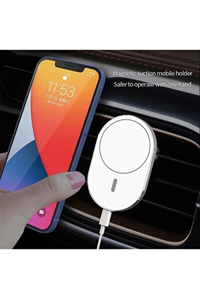Voground Manyetik Cep Telefonu Araç Sahipleri Için Magsafe Iphone 12 13 14 Pr...