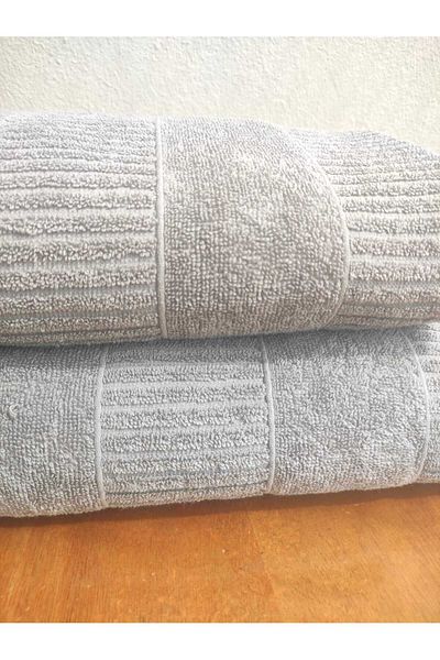 Nurpak Πετσέτα μπάνιου Karya - 1 Μπάνιο 90cm x 150cm, 1 Πετσέτα προσώπου 50cm x 90cm