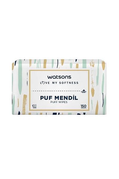 Watsons Puff Wipes 150 Pieces2399900941239