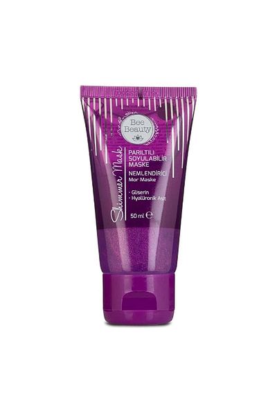 Bee Beauty Glitter Peel Off Mask Moisturizing Purple 50ml