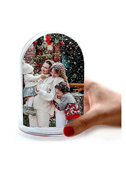 Euwue Dijital Hediyelik Büyük Resimli Kar Küreleri