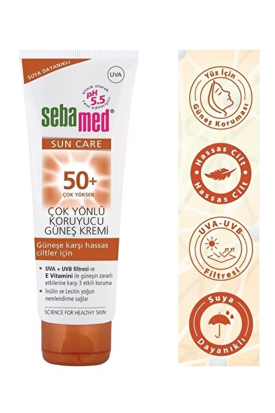 Sebamed Sunscreen that Protects Spotted Skin from Sun Rays 50+ 75 ML GHair783