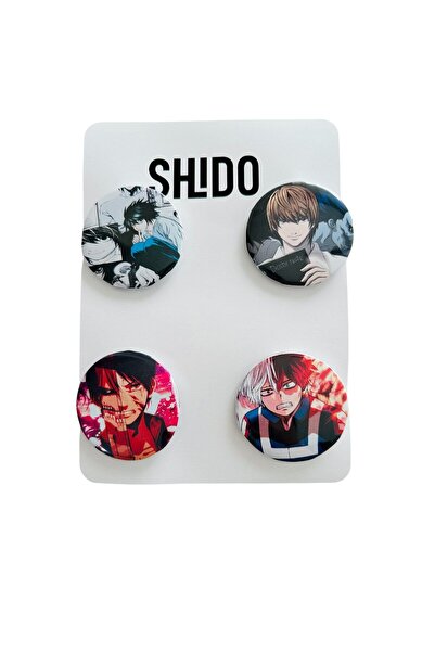 Shido ANİMELİ ROZET,ROZET,DEATH NOTE KARAKTERLİ ROZET