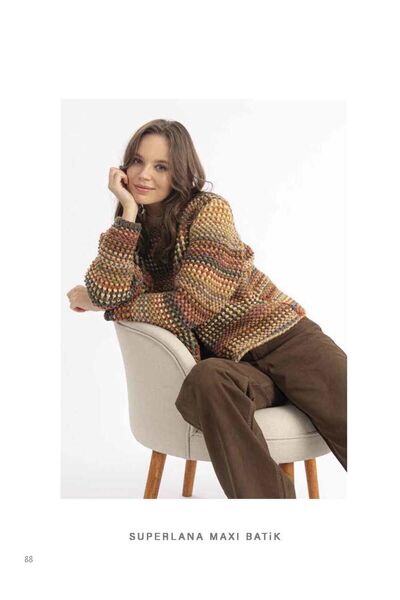 Alize Süperlana Maxi Kalın El Örgü Ipi 01 Krem