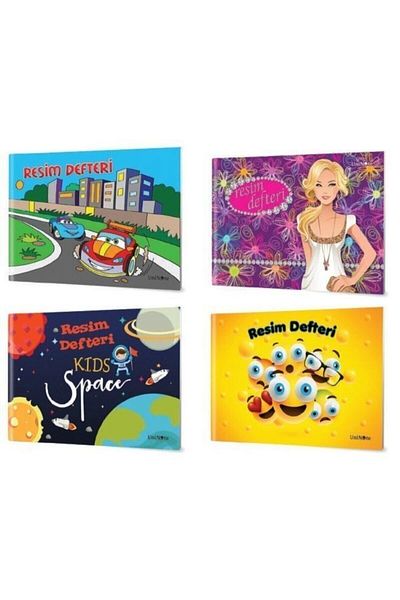 ÇINAR DEFTER 40 Sheets A4 Large Size Drawing Book 3 Pieces