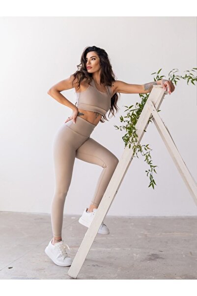 lismina Su Beji Ekstra Yüksek Bel Toparlayıcı Spor Tayt