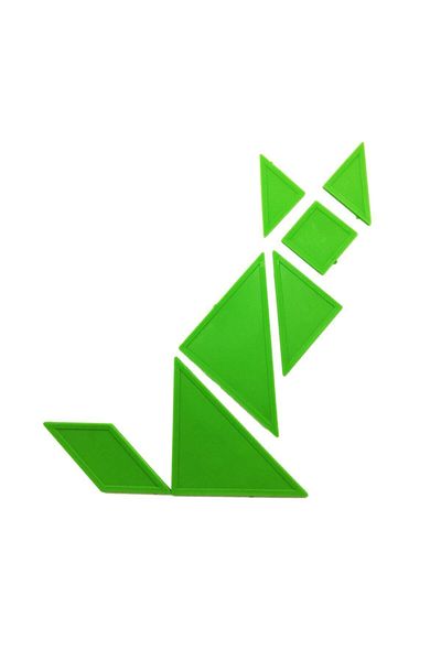Rubenis 7 Pieces Plastic Tangram