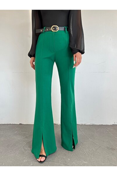 HİJABAYA Σχιστό ισπανικό παντελόνι με ζώνη