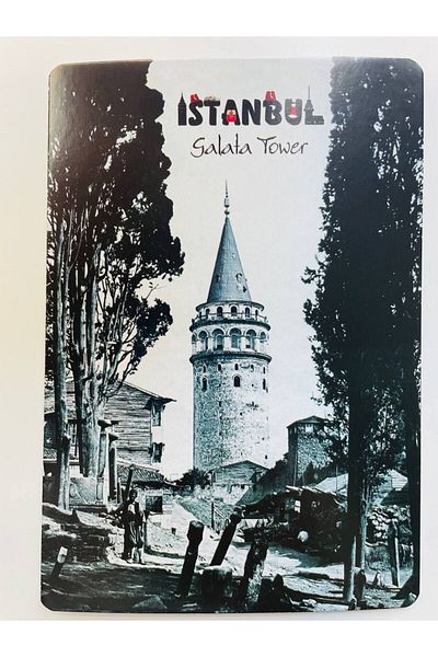 GALATA GIFT Καρτ ποστάλ με θέμα Istanbul, Nostalgic, Kraft, Κάρτα, Καρτ ποστάλ, 16*11cm