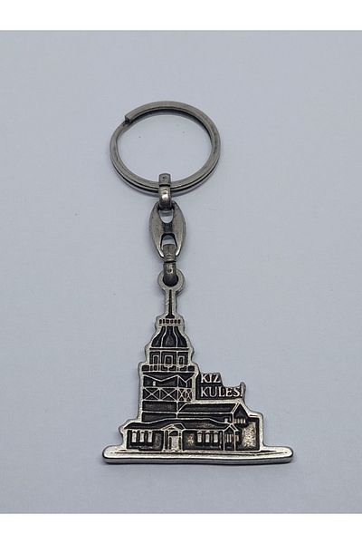 GALATA GIFT Breloc din metal metalic Turnul Femeii, Locuri Istanbul