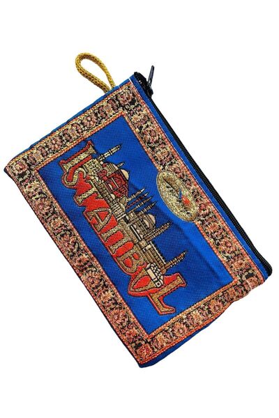 GALATA GIFT Жіночий гаманець середнього розміру на блискавці з підкладкою килимки з візерунком гаманець для грошей 15x10