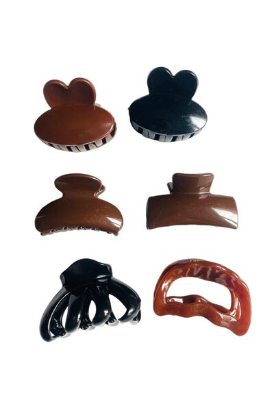 GALATA GIFT Set de catarame triple cu zăvor din metal, piatră, set asortat, zăvoare din plastic 4 cm, pietre 2,5 cm