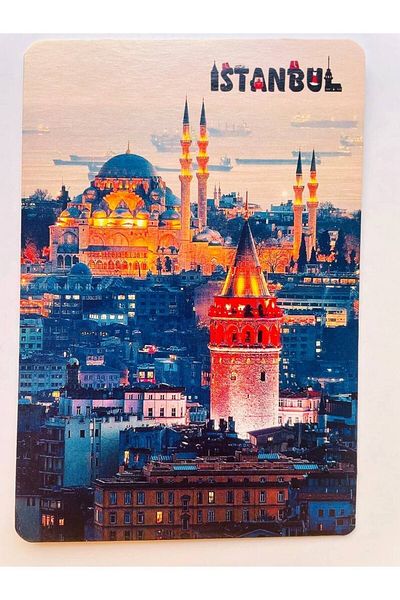 GALATA GIFT Θέμα Κωνσταντινούπολη, Νοσταλγικό, Kraft, Κάρτα, Καρτ ποστάλ, Καρτ ποστάλ, 16*11cm