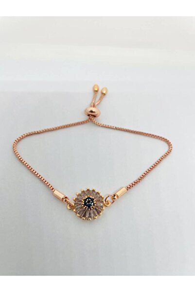 GALATA GIFT Fatimans Hand Series - Elevator Rhinestone Steel Bracelet