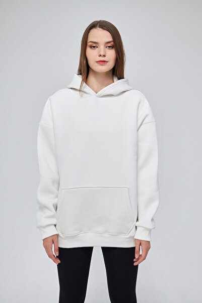 YÜKSEL IŞIK Екру унісекс худі з капюшоном - 100% бавовна