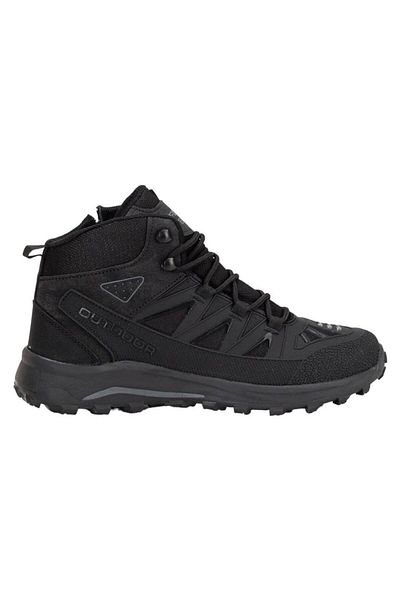 Liger Ανδρικές μπότες Outdoor Trekking ΜΑΥΡΟ