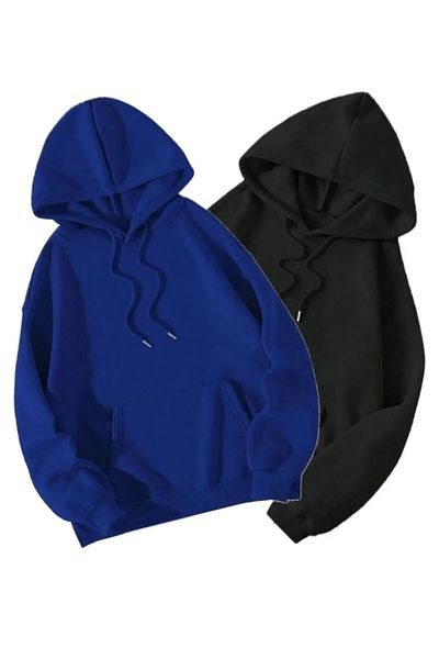 DAXİS Sportwear Company Унисекс комплект от 2 големи суичъра с качулка