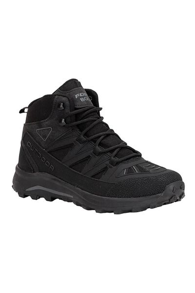 Liger Ανδρικές μπότες Outdoor Trekking ΜΑΥΡΟ