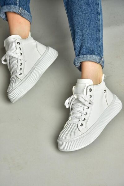 Fox Shoes T 973599609 Vysoké bílé tenisky sportovní boty