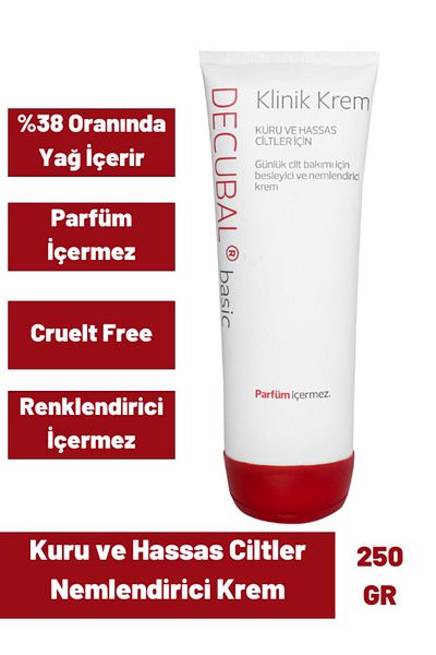 Decubal Clinical Cream for Dry and Very Dry Skin 250 ml and Repair Cream 100 ml