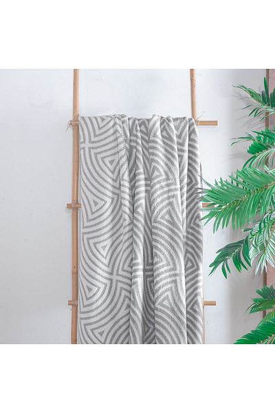 Schafer Casilla Double Gray Blanket - 200X220