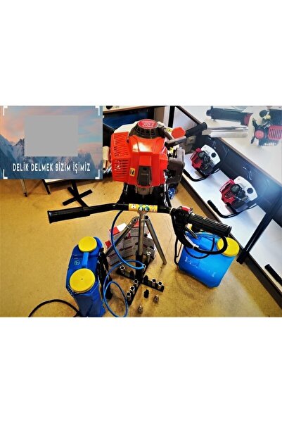 Atak Makina Karot Sanayi Ticaret Atak Truva 5,5 Hp Benzinli El Sondaj Karot Makinası 5 Metre Set